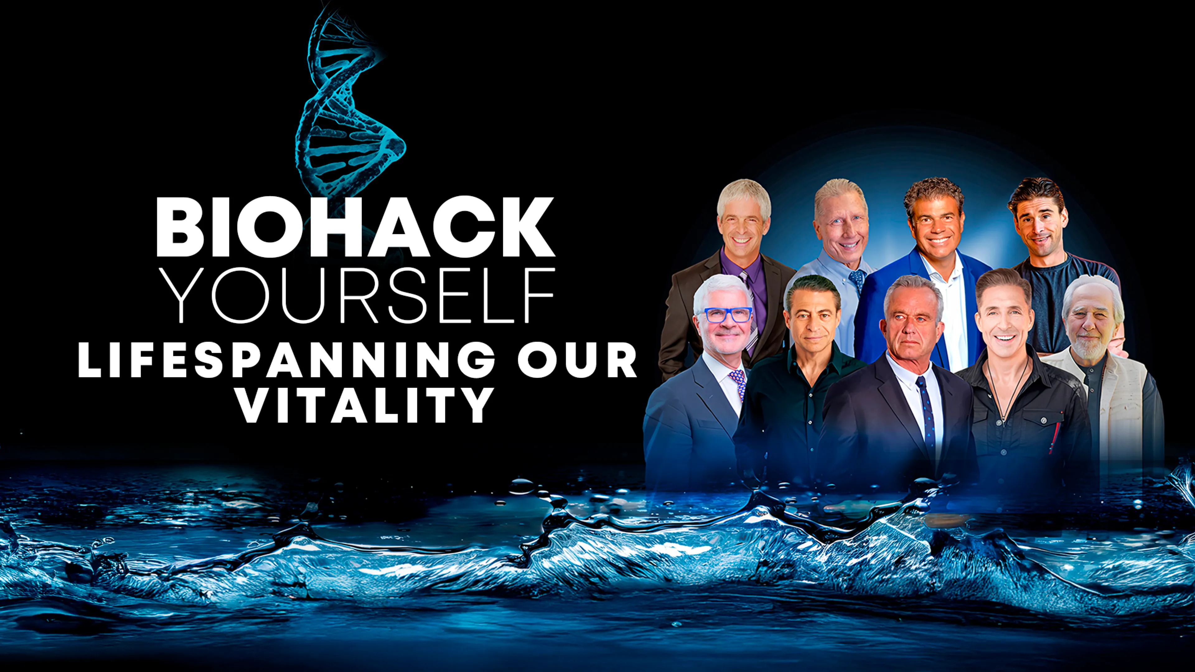 Biohack Yourself: Lifespanning Our Vitality poster